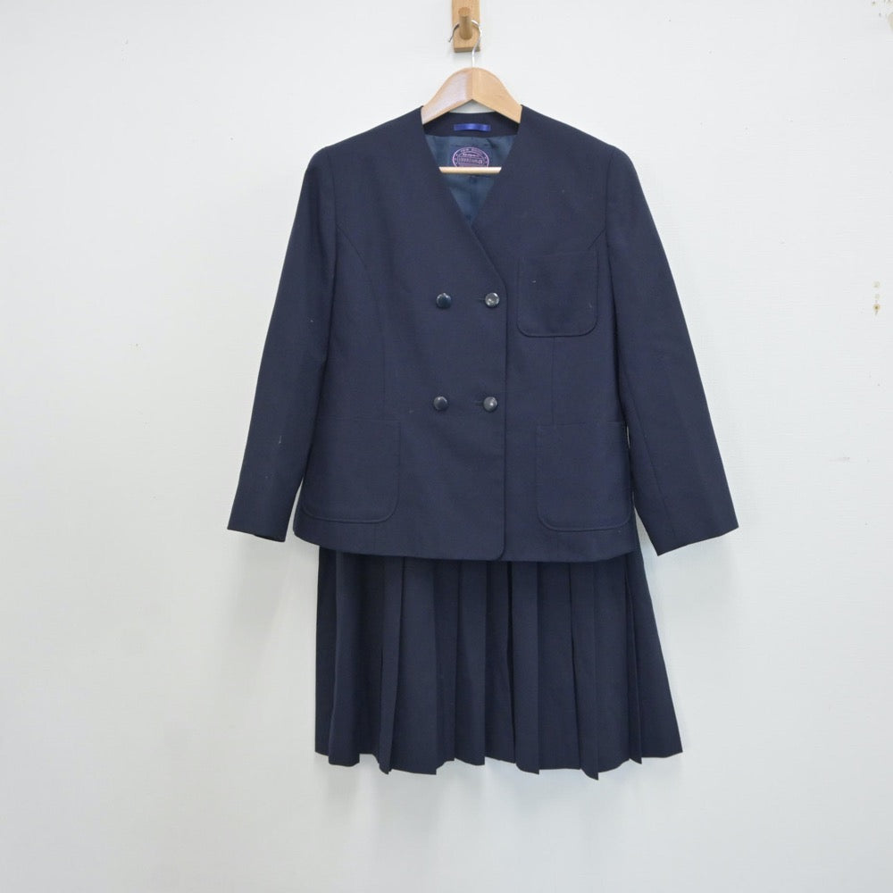 【中古】北海道 北見市立光西中学校 女子制服 3点（ブレザー・ベスト・スカート）sf016865