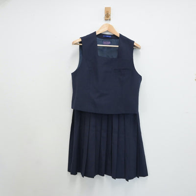 【中古】北海道 北見市立光西中学校 女子制服 3点（ブレザー・ベスト・スカート）sf016865