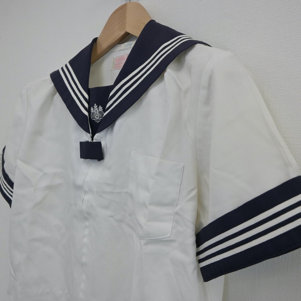 【中古】東京都 目白学園高等学校 女子制服 2点（セーラー服）sf016868