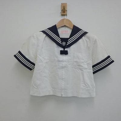 【中古】東京都 目白学園高等学校 女子制服 2点（セーラー服）sf016868