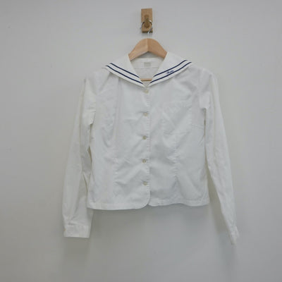 【中古】福岡県 飯塚高等学校 女子制服 2点（シャツ）sf016872