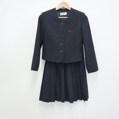 【中古】埼玉県 栄東中学校 女子制服 2点（ブレザー・スカート）sf016887