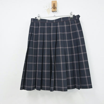 【中古】埼玉県 栄東中学校 女子制服 3点（シャツ・ニットベスト・スカート）sf016892