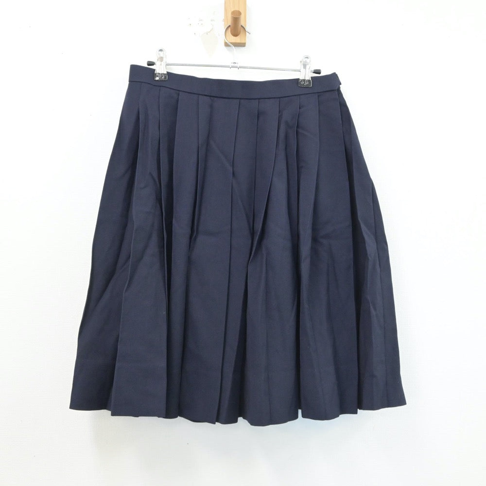 【中古】大阪府 大阪府立河南高等学校 女子制服 3点（ブレザー・スカート）sf016915