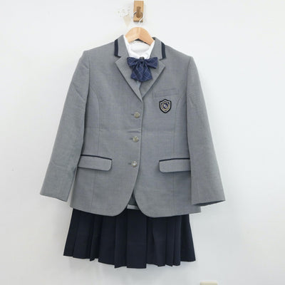 【中古】東京都 山脇学園高等学校 女子制服 6点（ブレザー・シャツ・ニット・スカート）sf016940