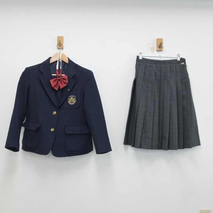 【中古制服】新潟県 新発田中央高等学校 女子制服 2点（ブレザー・スカート）sf016961【リサイクル学生服】 | 中古制服通販パレイド