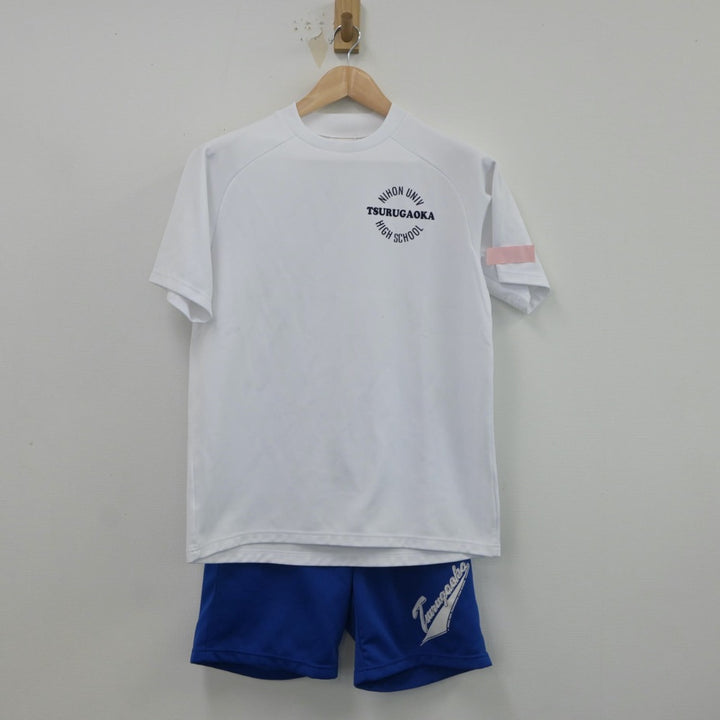 中古制服】東京都 日大鶴ヶ岡高等学校 女子制服 2点（体操服 上