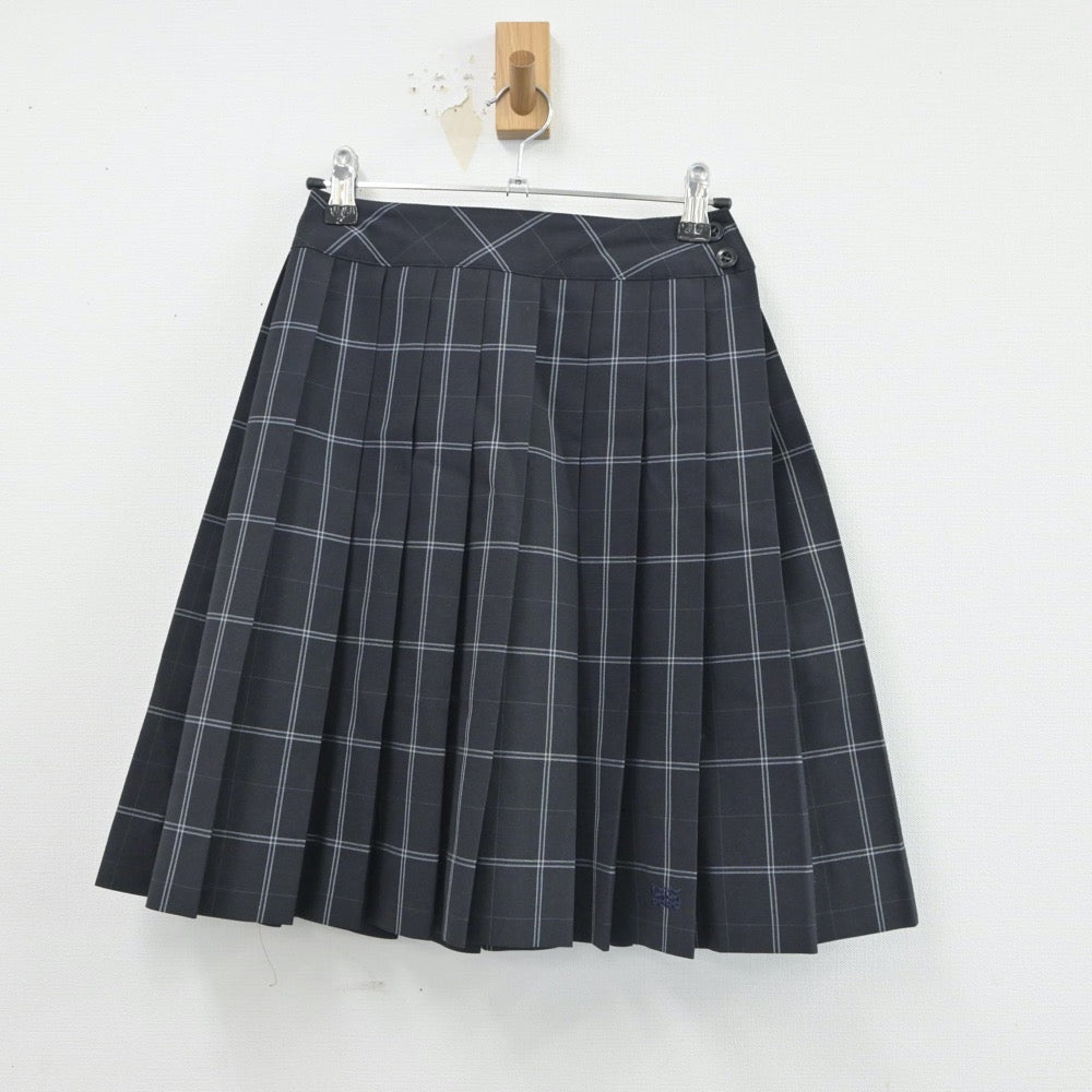 【中古】東京都 芝商業高等学校 女子制服 3点（シャツ・ベスト・スカート）sf016965