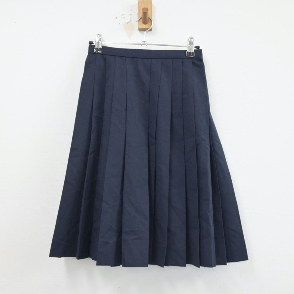 【中古】大阪府 五領中学校 女子制服 2点（シャツ・スカート）sf016966