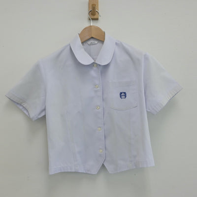 【中古】宮崎県 鵬翔高等学校 女子制服 2点（シャツ・スカート）sf016980