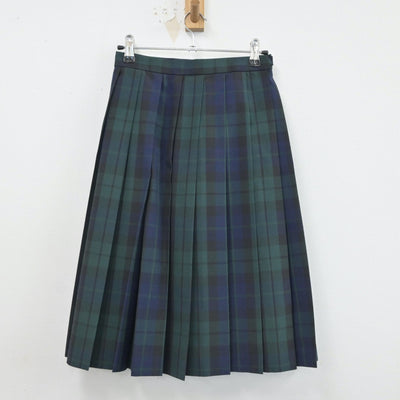 【中古】宮崎県 鵬翔高等学校 女子制服 2点（シャツ・スカート）sf016980