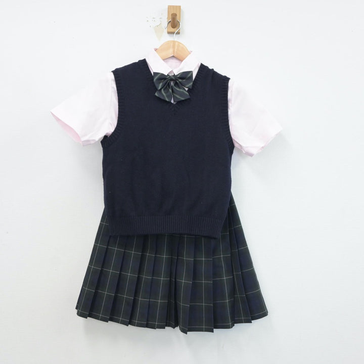 新品　見本品　高校女子制服　ベスト　6号 新品 見本品 高校女子制服 ベスト 6号