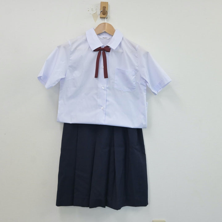 【中古制服】茨城県 土浦第三中学校 女子制服 3点（シャツ・スカート）sf017017【リサイクル学生服】 | 中古制服通販パレイド