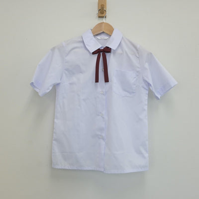 【中古】茨城県 土浦第三中学校 女子制服 3点（シャツ・スカート）sf017017