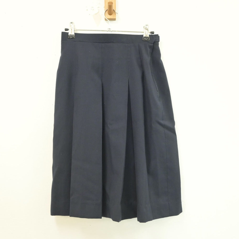 【中古】茨城県 土浦第三中学校 女子制服 3点（シャツ・スカート）sf017017