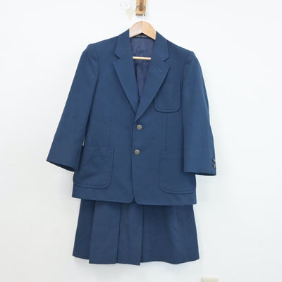 【中古】神奈川県 永田中学校 女子制服 2点（ブレザー・スカート）sf017022