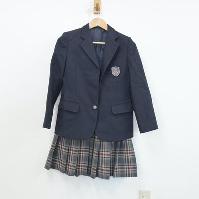 【中古】東京都 清瀬第二中学校 女子制服 2点（ブレザー・スカート）sf017025