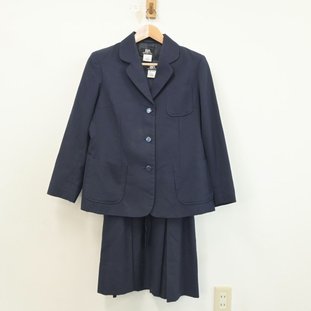 【中古】埼玉県 羽生東中学校 女子制服 2点（ブレザー・ジャンパースカート）sf017031