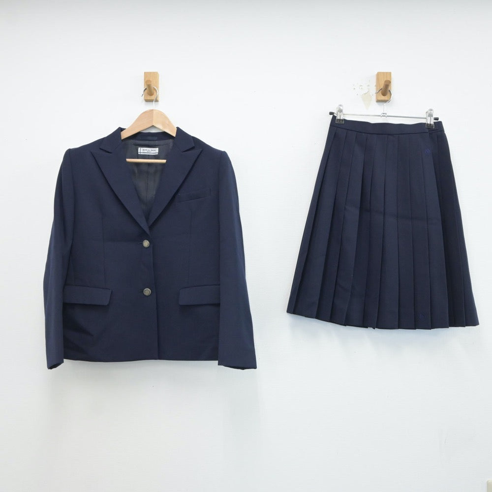 【中古】埼玉県 大宮高等学校 女子制服 2点（ブレザー・スカート）sf017033