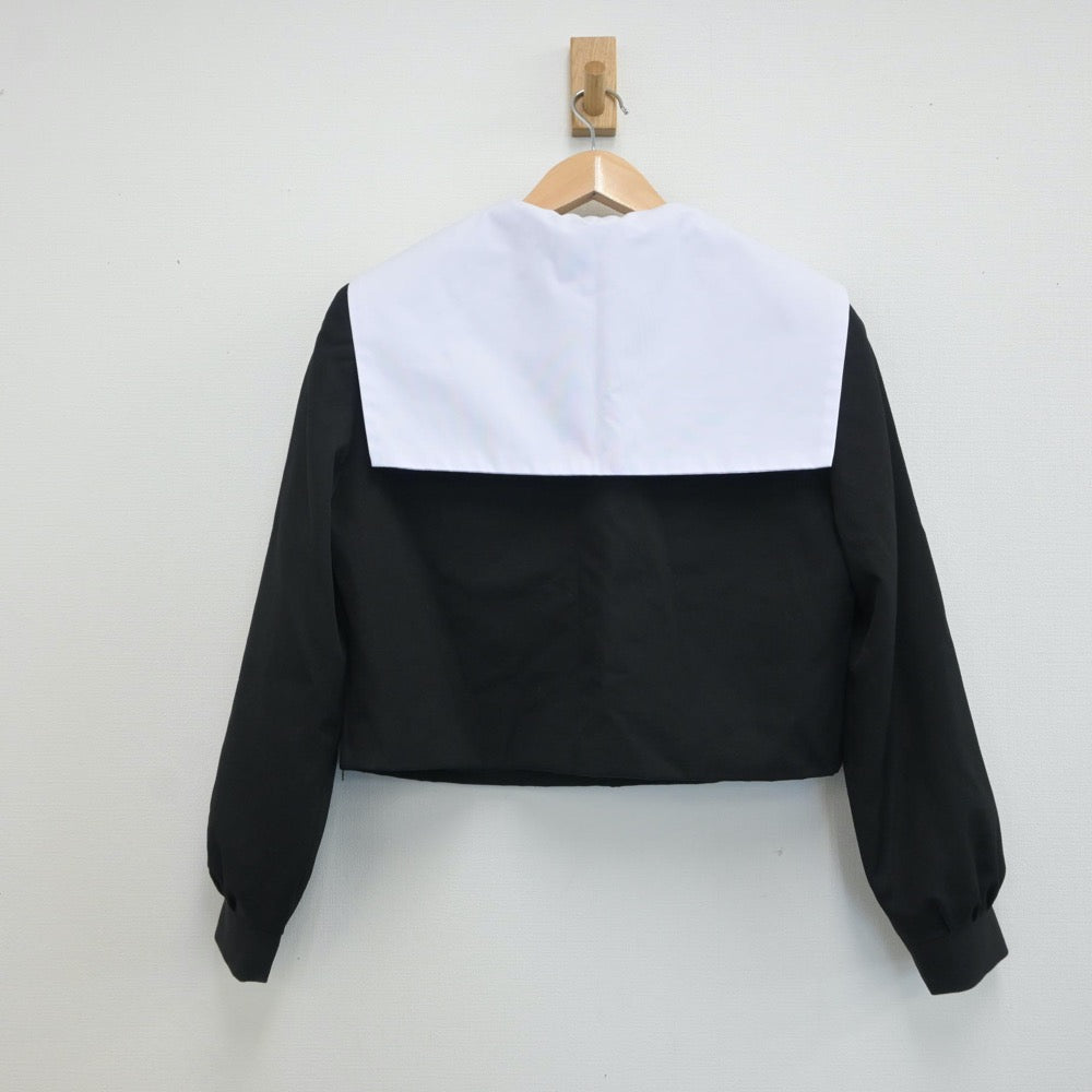 【中古】愛知県 国府高等学校 女子制服 3点（セーラー服・ニット）sf017039