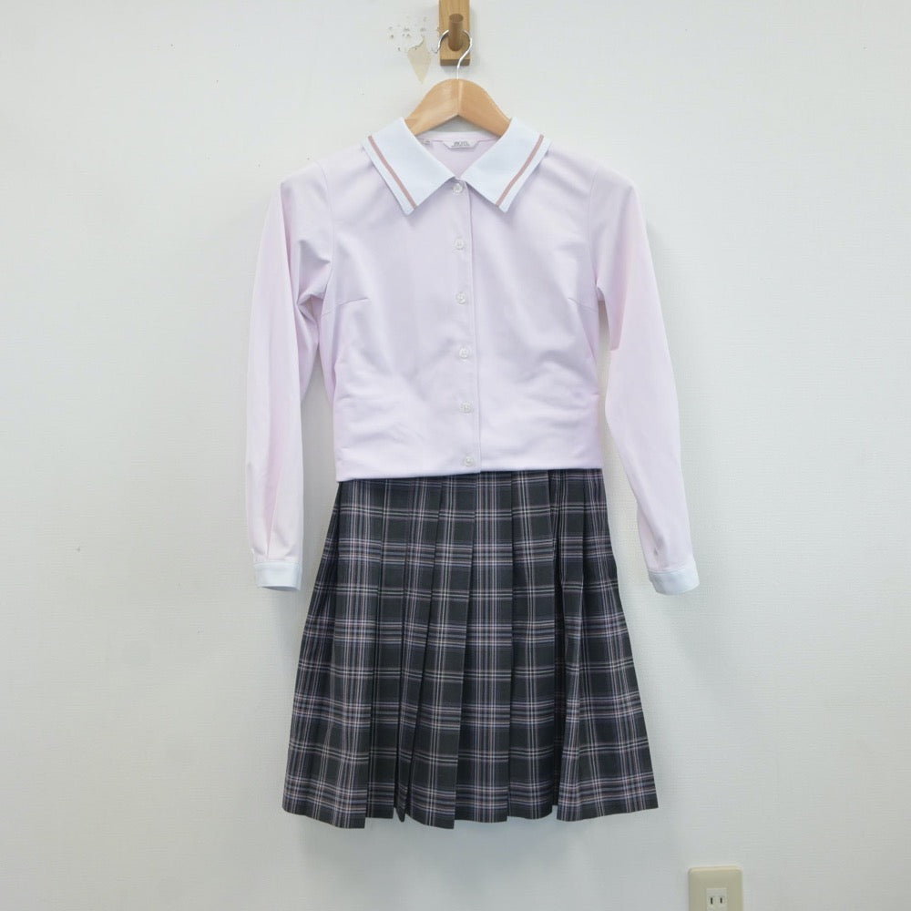 中古制服】北海道 函館大妻高等学校 女子制服 4点（ブレザー・シャツ・ニット・スカート）sf017051【リサイクル学生服】 | 中古制服通販パレイド