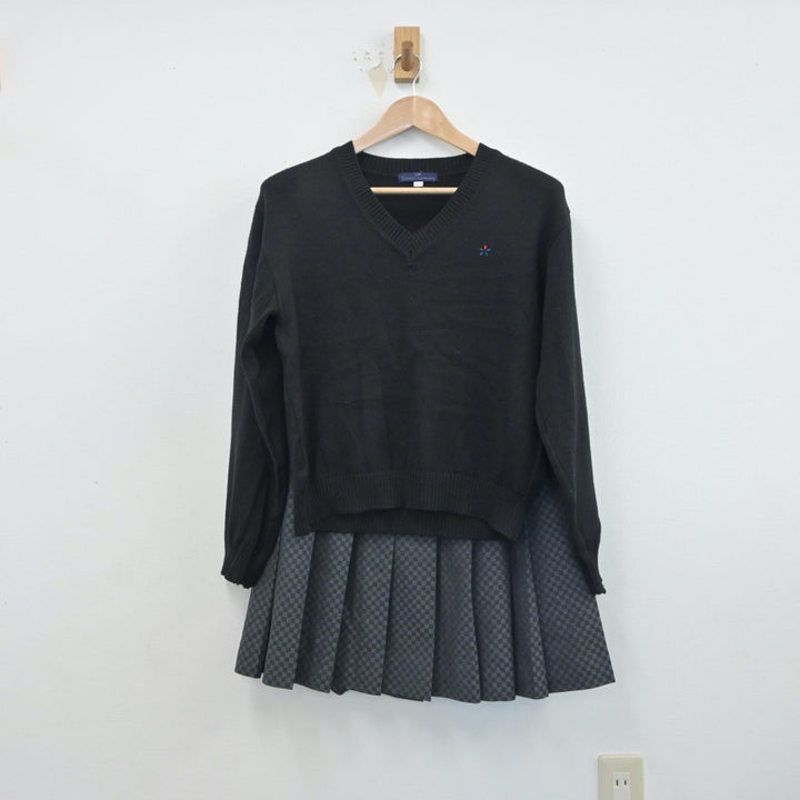 【中古制服】京都府 洛陽総合高等学校 女子制服 4点（ブレザー・ニット・スカート）sf017053【リサイクル学生服】 | 中古制服通販パレイド