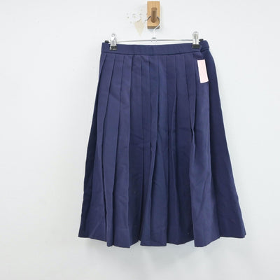 【中古】沖縄県 安岡中学校 女子制服 3点（セーラー服・スカート）sf017061