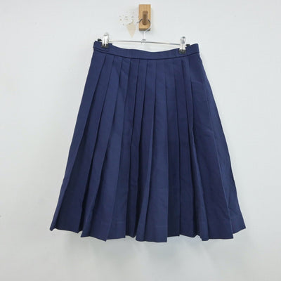 【中古】沖縄県 安岡中学校 女子制服 2点（セーラー服・スカート）sf017067