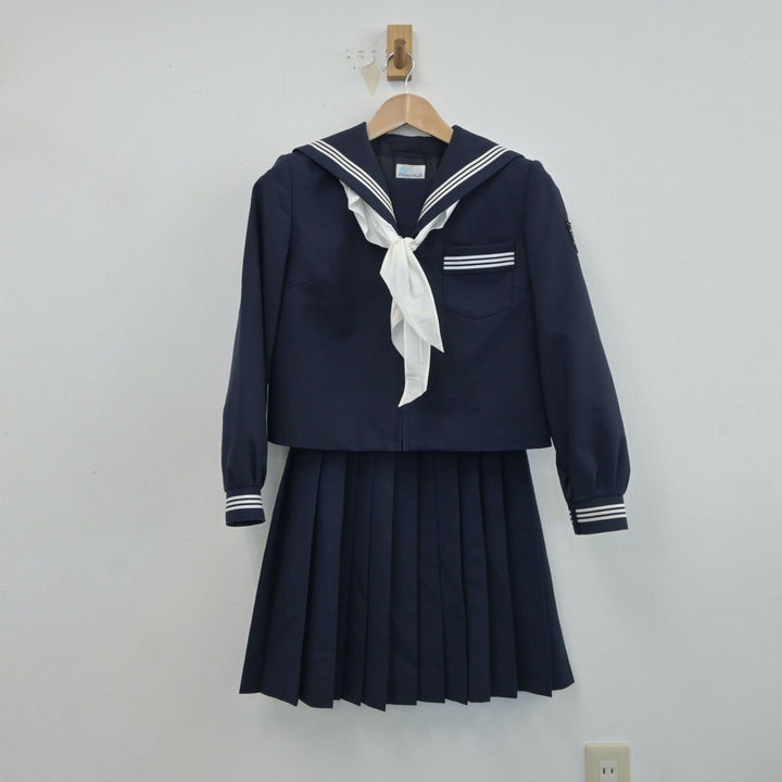 【中古制服】富山県 堀川中学校 女子制服 4点（セーラー服・セーラー服・スカート）sf017068【リサイクル学生服】 | 中古制服通販パレイド