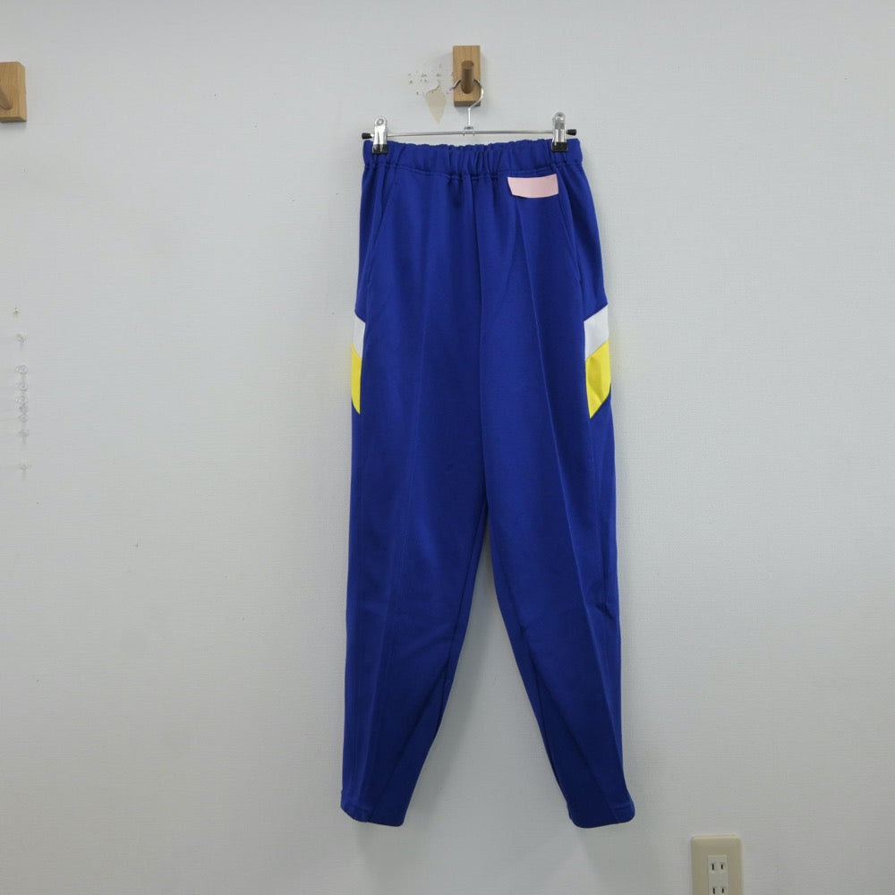 【中古】富山県 堀川中学校 女子制服 2点（ジャージ 上・ジャージ 下）sf017070