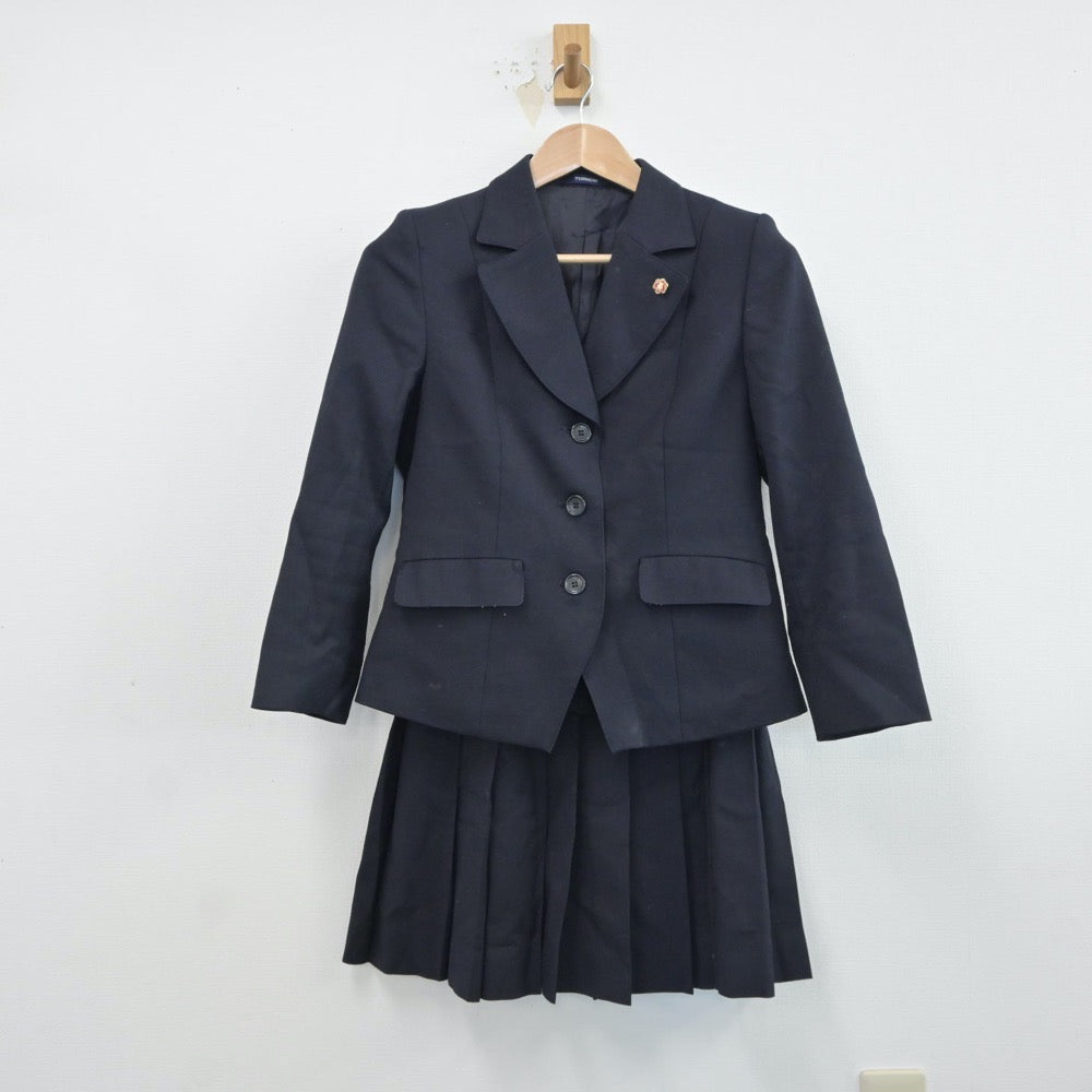 【中古】岐阜県 本巣松陽高等学校 女子制服 4点（ブレザー・スカート）sf017073