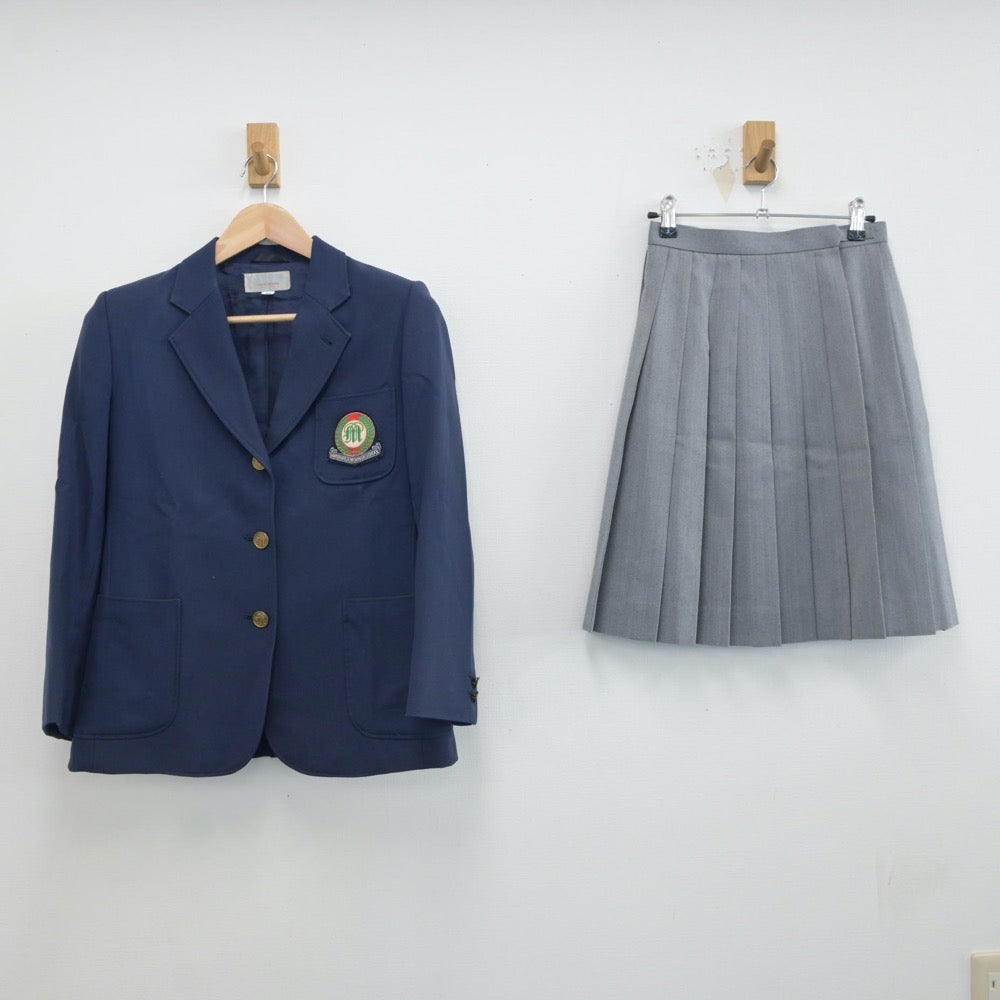 【中古】千葉県 渋谷教育学園幕張高等学校 女子制服 2点（ブレザー・スカート）sf017088