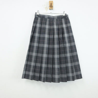 【中古】兵庫県 湊翔楠中学校 女子制服 2点（シャツ・スカート）sf017097