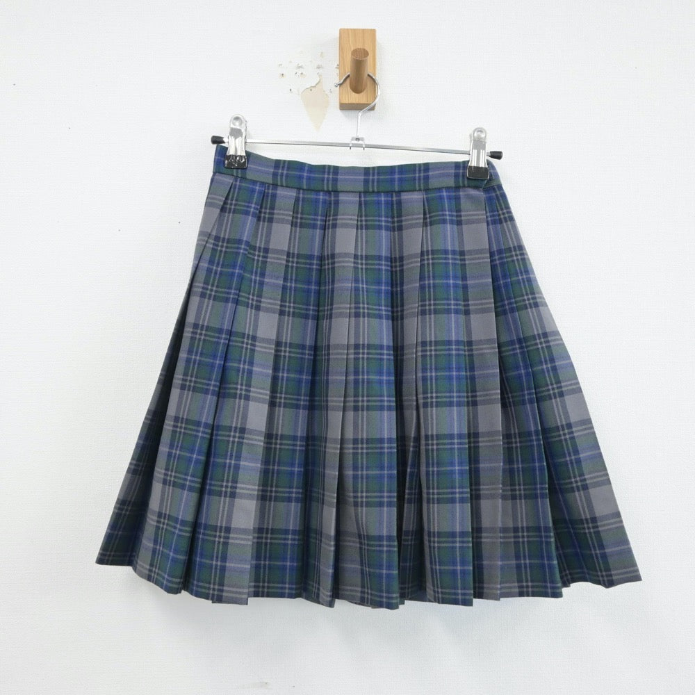 【中古】千葉県 渋谷教育学園幕張高等学校 女子制服 2点（シャツ・スカート）sf017102