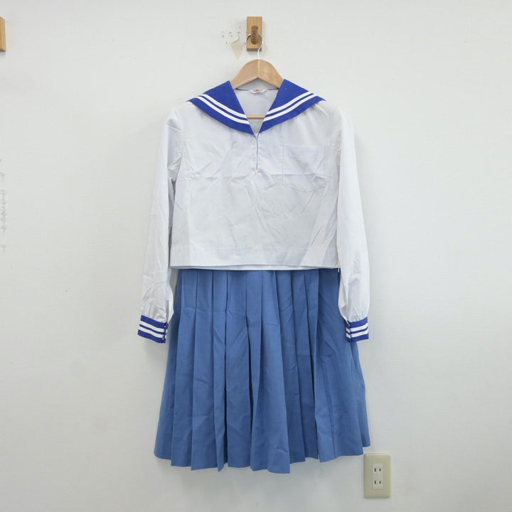 中古制服】熊本県 出水中学校 女子制服 2点（セーラー服
