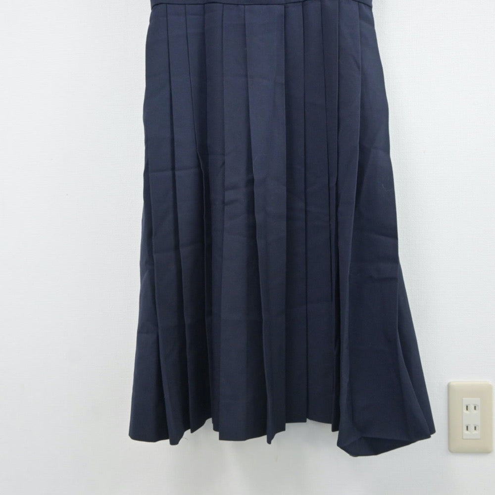 【中古】熊本県 出水中学校 女子制服 1点（ジャンパースカート）sf017104