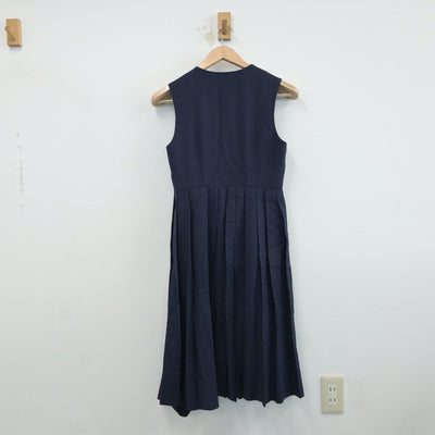 【中古】熊本県 出水中学校 女子制服 1点（ジャンパースカート）sf017104