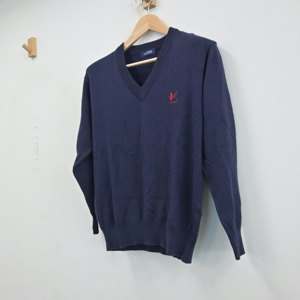 【中古】東京都 国士舘高等学校 女子制服 2点（ニット）sf017109