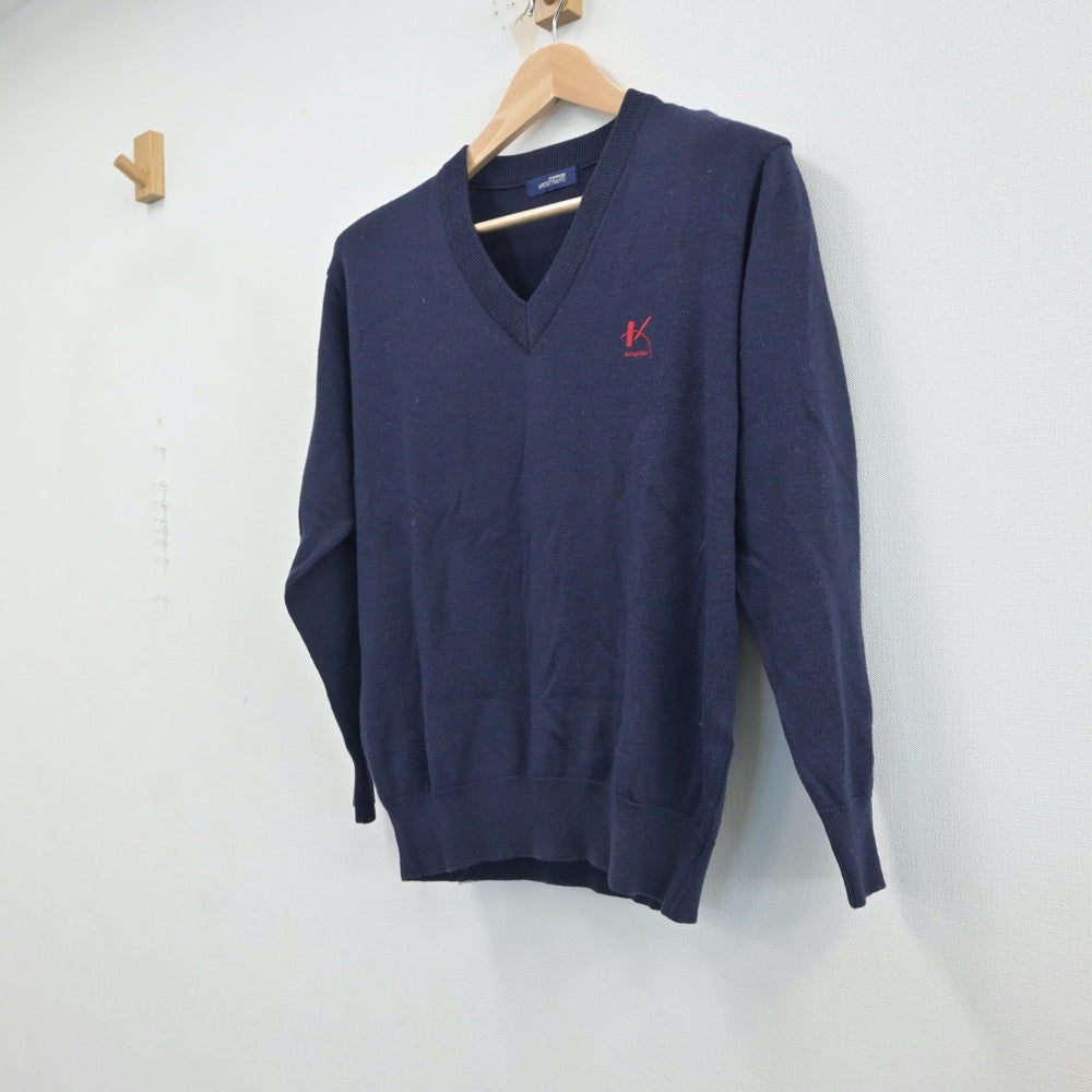 【中古】東京都 国士舘高等学校 女子制服 2点（ニット）sf017110