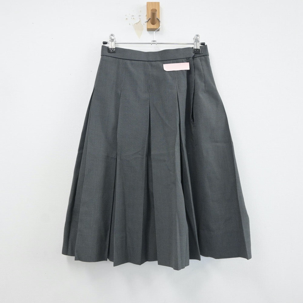 【中古】大阪府 港中学校 女子制服 2点（シャツ・スカート）sf017121