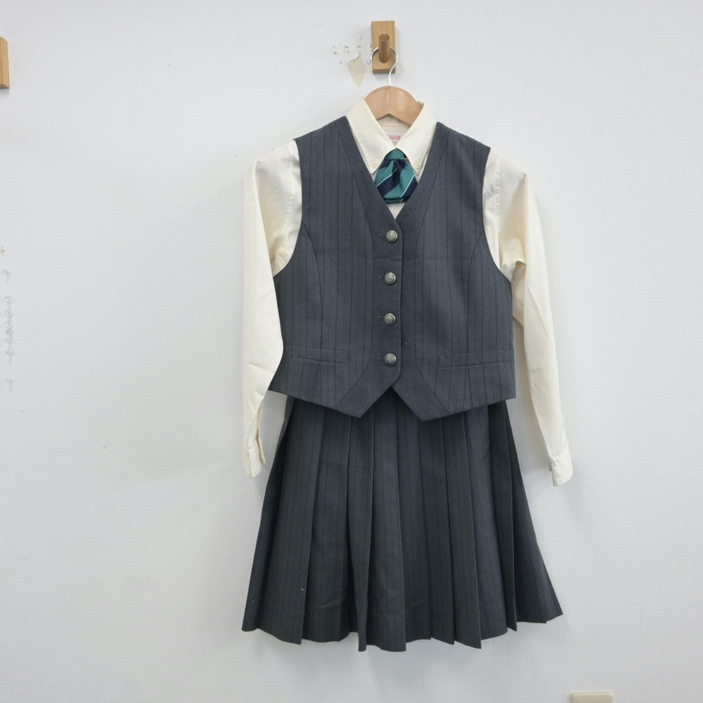 中古制服】富山県 富山第一高等学校 女子制服 5点（ブレザー・ベスト・シャツ・スカート）sf017127【リサイクル学生服】 | 中古制服通販パレイド