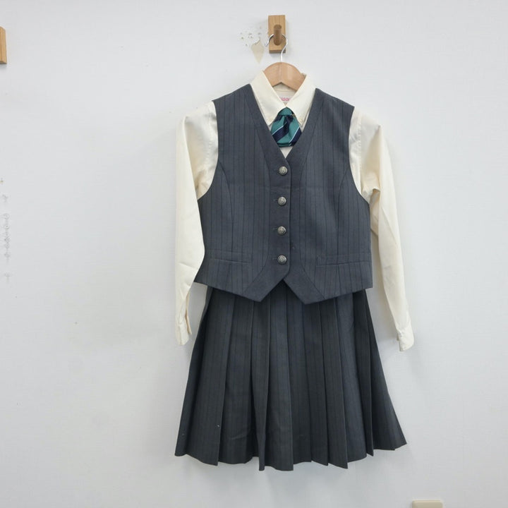 【中古制服】富山県 富山第一高等学校 女子制服 5点（ブレザー・ベスト・シャツ・スカート）sf017127【リサイクル学生服】 | 中古制服通販パレイド