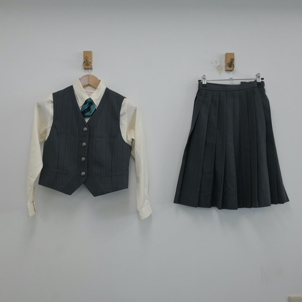 中古制服】富山県 富山第一高等学校 女子制服 5点（ブレザー・ベスト・シャツ・スカート）sf017127【リサイクル学生服】 | 中古制服通販パレイド