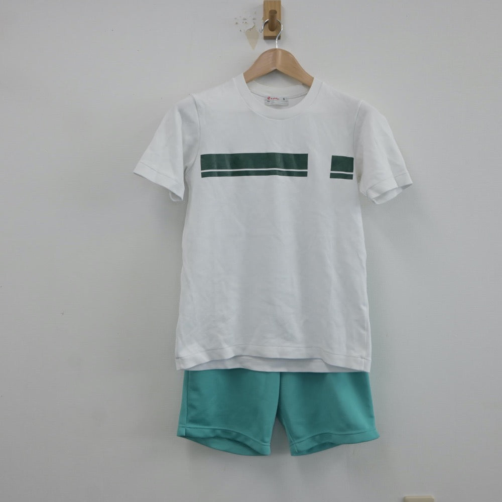 【中古】青森県 平川市立尾上中学校 女子制服 2点（体操服 上・体操服 下）sf017132