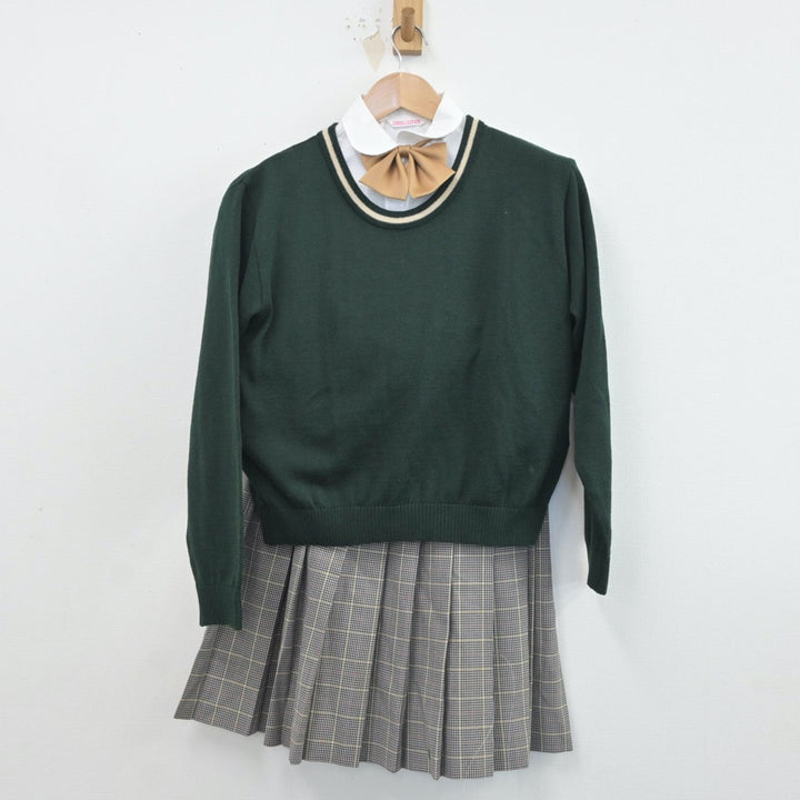 中古制服】新潟県 中越高等学校 女子制服 5点（ブレザー・シャツ