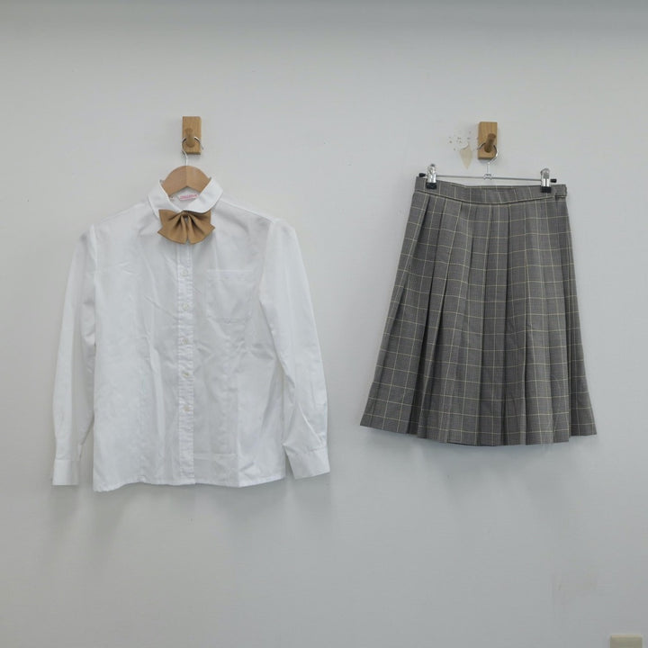 中古制服】新潟県 中越高等学校 女子制服 5点（ブレザー・シャツ