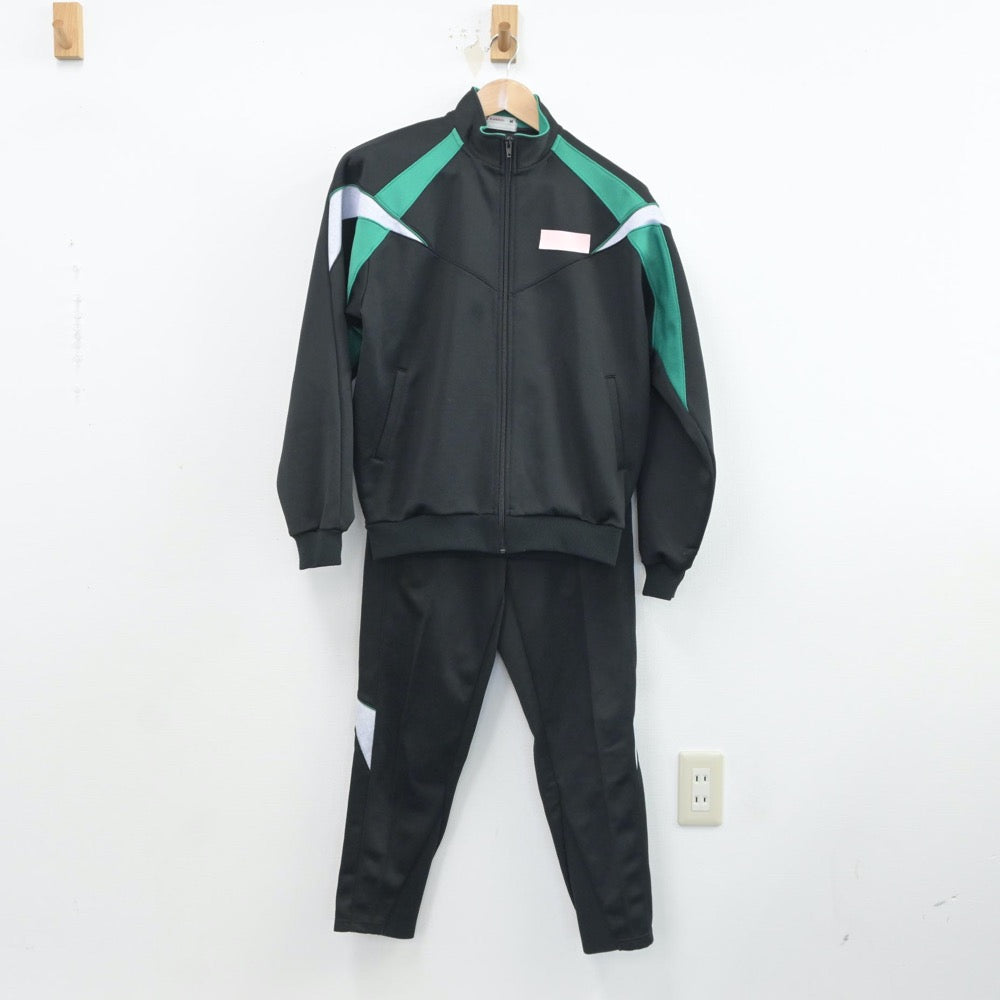 【中古】福岡県 早良中学校 女子制服 2点（ジャージ 上・ジャージ 下）sf017145