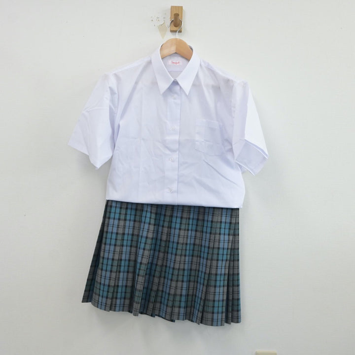 【中古制服】神奈川県 新栄高等学校 女子制服 2点（シャツ・スカート）sf017151【リサイクル学生服】 | 中古制服通販パレイド