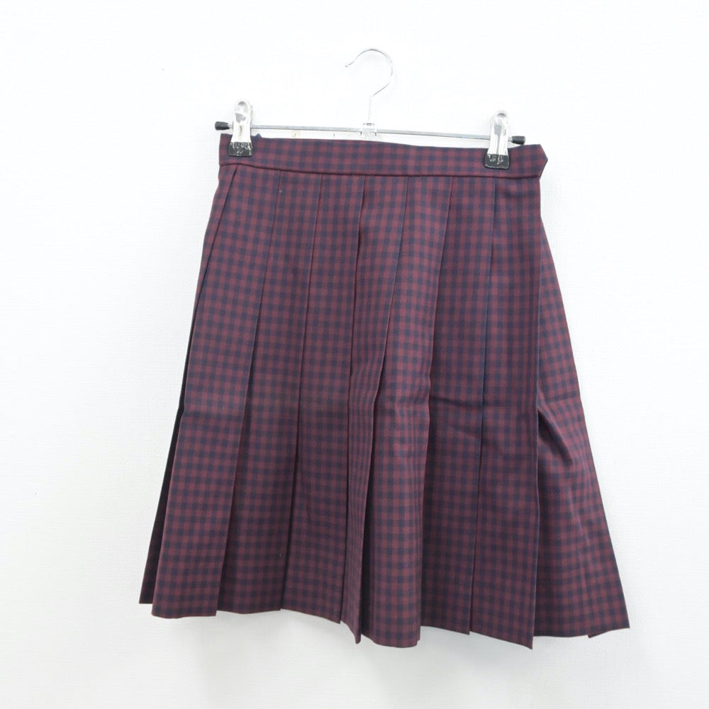 【中古】静岡県 焼津高等学校 女子制服 3点（ブレザー・ベスト・スカート）sf017163