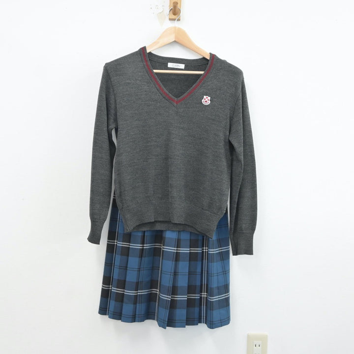 【中古制服】大阪府 桃山学院中学校・高等学校 女子制服 4点（ブレザー・ニット・スカート）sf017164【リサイクル学生服】 | 中古制服通販パレイド